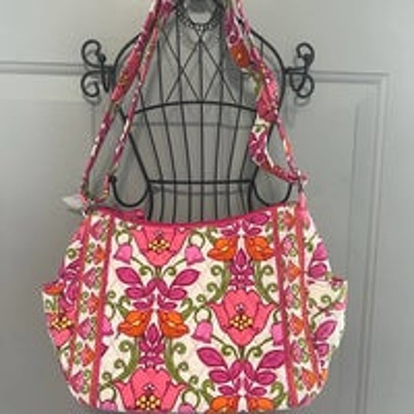 Vera Bradley Shoulder Bag in Lilli Bell Floral Tulips Print - Picture 3 of 8